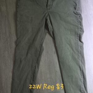Maurices Green Straight Leg Jeans